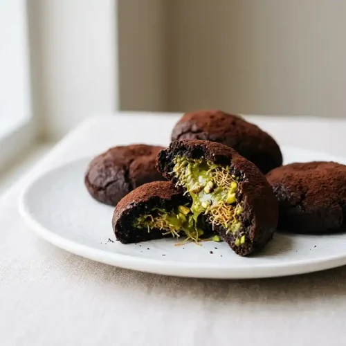 Dubai Chocolate Flavor Korean Chewy Cookie 5 Dubai Chocolate Flavor Korean Chewy Cookie