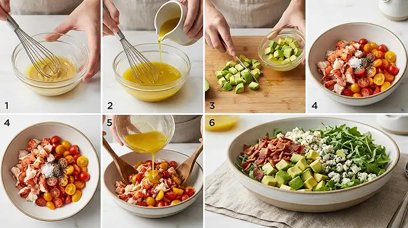 Easy Gourmet Lobster Cobb Salad