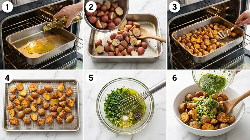 Gluten-Free Herb Roasted Potato Salad 3 Easy Herb Roasted Potato Salad with Fresh Herbs