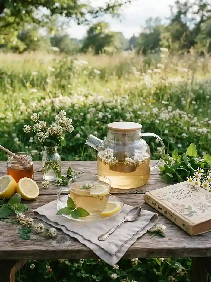 White Clover Tea Recipe 4 Easy Homemade White Clover Herbal Tea