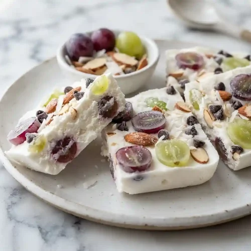Frozen Grape Yogurt Bark 5 Frozen Grape Yogurt Bark