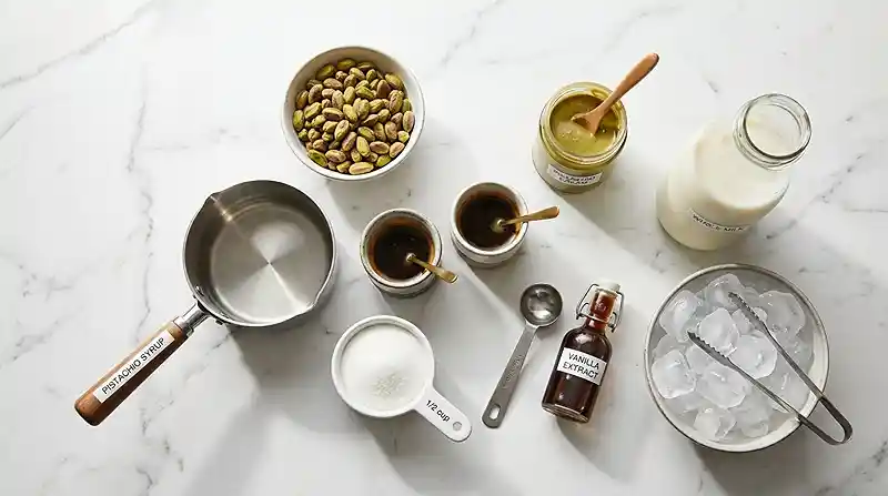 Gluten-Free Frozen Pistachio Latte 2 Frozen Pistachio Latte