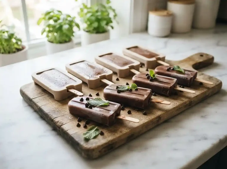 Gluten-Free​ homemade fudgesicles​