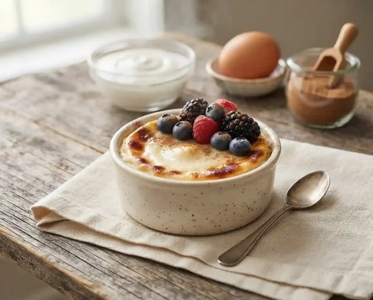 Gluten-Free 2 Ingredient Protein Cheesecake