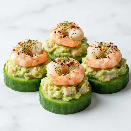 Gluten-Free Cucumber Avocado Shrimp Bites 5 Gluten-Free Cucumber Avocado Shrimp Bites