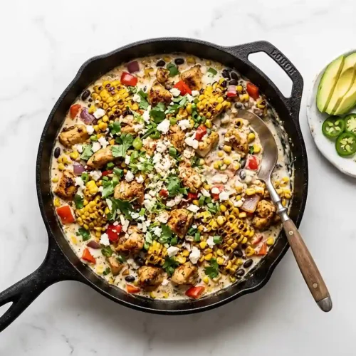 Gluten-Free Elote Chicken Skillet 5 Gluten-Free Elote Chicken Skillet