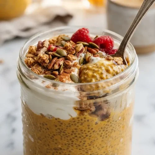 Gluten-Free Pumpkin Pie Chia Breakfast Jars 5 Gluten-Free Pumpkin Pie Chia Breakfast Jars