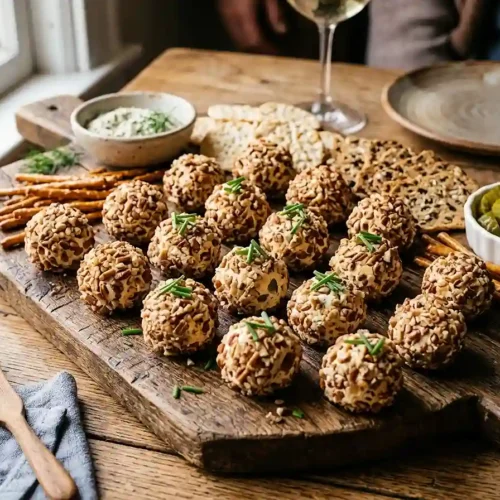 Gluten-Free Ranch Pickle Cheese Ball Bites 5 Gluten-Free Ranch Pickle Cheese Ball Bites