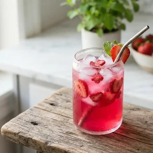 Gluten-Free Strawberry Acai Refresher