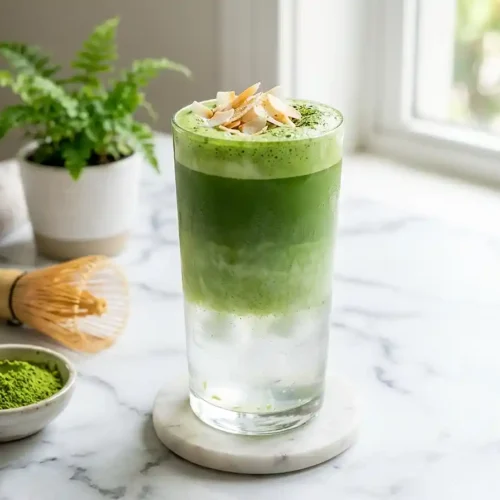Gluten-Free coconut cloud matcha latte​