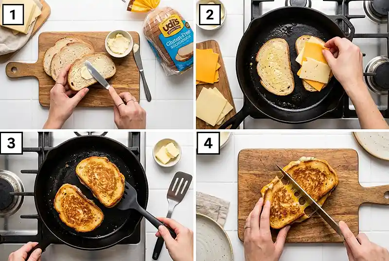 Gluten-Free Harrison Ford Grilled Cheese 3 Gluten-Free harrison ford