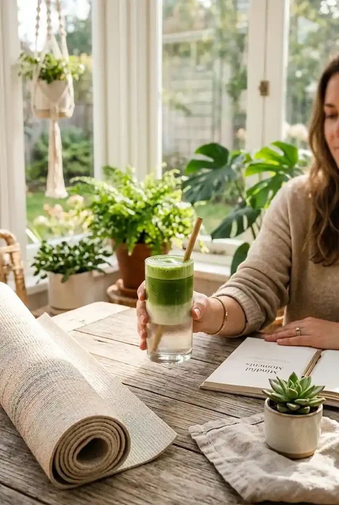 Gluten-Free matcha latte​