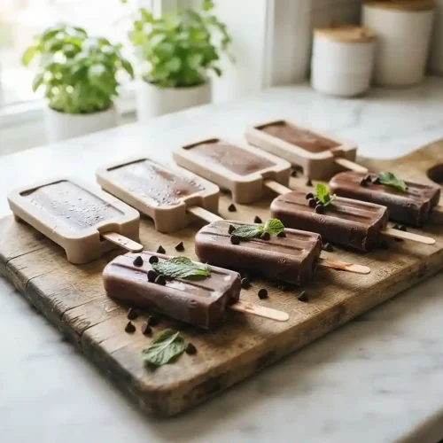 Gluten-Free​ homemade fudgesicles​
