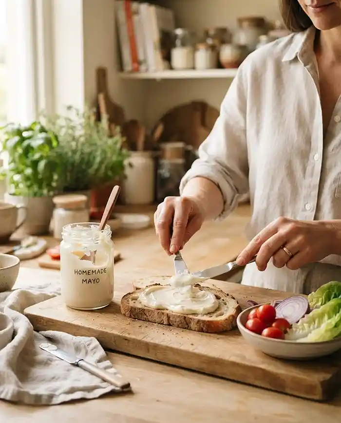 How to Make Homemade Mayonnaise 4 Gluten-free homemade mayonnaise