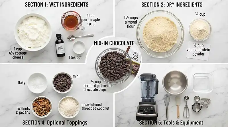 Cottage Cheese Chocolate Chip Cookie Dough 2 Healthy Gluten-Free Edible Chocolate Chip Cookie Dough