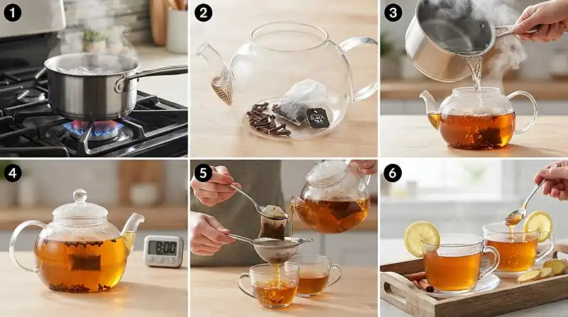 Gluten-Free Clove Tea Recipe 3 How to Make Gluten-Free Clove Tea