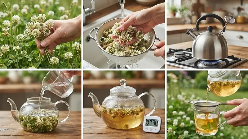 White Clover Tea Recipe 3 How to Make White Clover Tea at Home