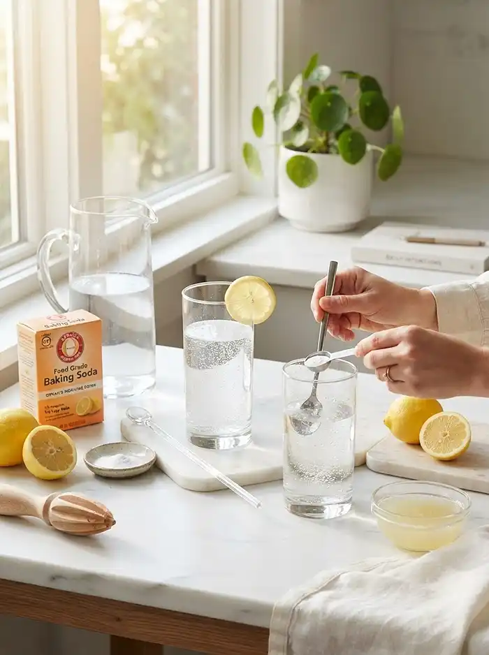How to Make a Baking Soda Drink