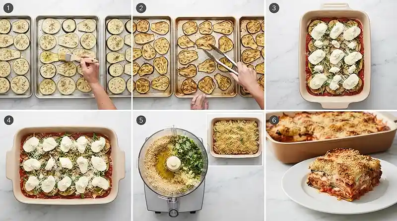 Ina Garten Roasted Eggplant Parmesan