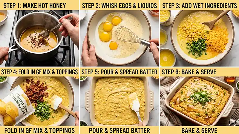 Jalapeño Cornbread Pudding