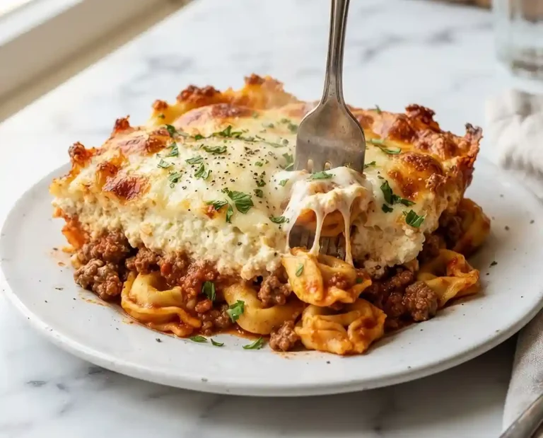 Million Dollar Baked Tortellini Casserole