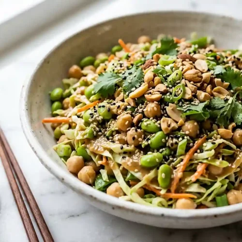 Miso Sesame Dense Bean Salad
