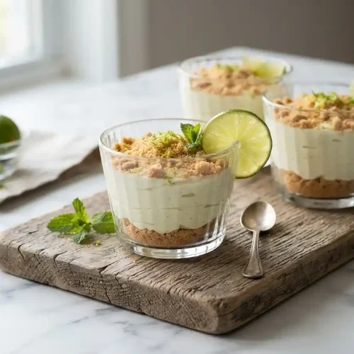 No-Bake Key Lime Cheesecake Cups