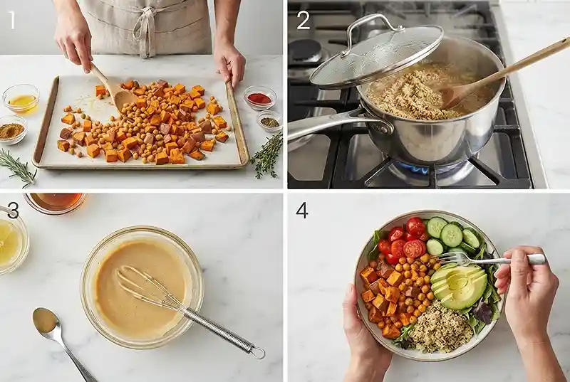 Gluten-Free Sprouted Power Bowls 3 Power Bowls