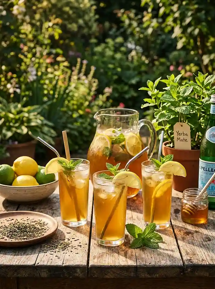 Refreshing Gluten-Free Iced Yerba Mate Recipe
