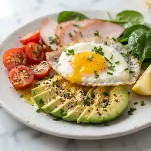 Smoked Turkey Avocado Breakfast Plate 5 Smoked Turkey Avocado Breakfast Plate