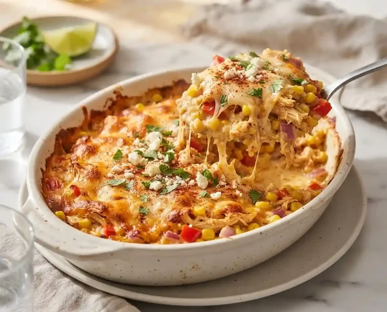 Southwest Chicken Street Corn Bake