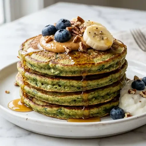 Spinach Banana Cottage Cheese Pancakes 5 Spinach Banana Cottage Cheese Pancakes