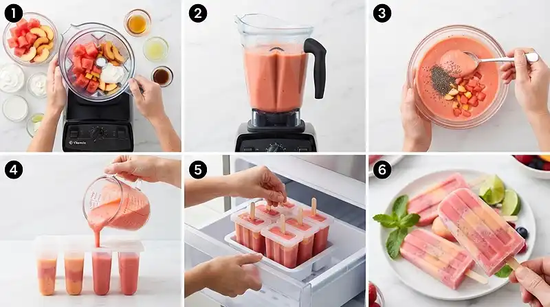 Watermelon Peach Smoothie Pops 3 allergy friendly