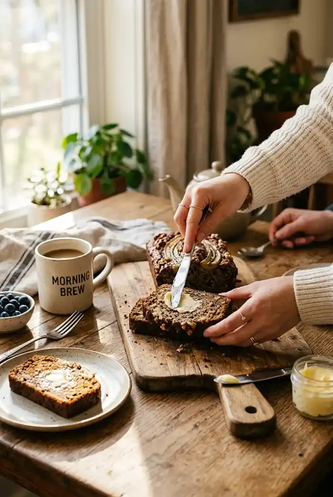 Gluten-Free Eggless Banana Bread 4 banana bread recipe eggless