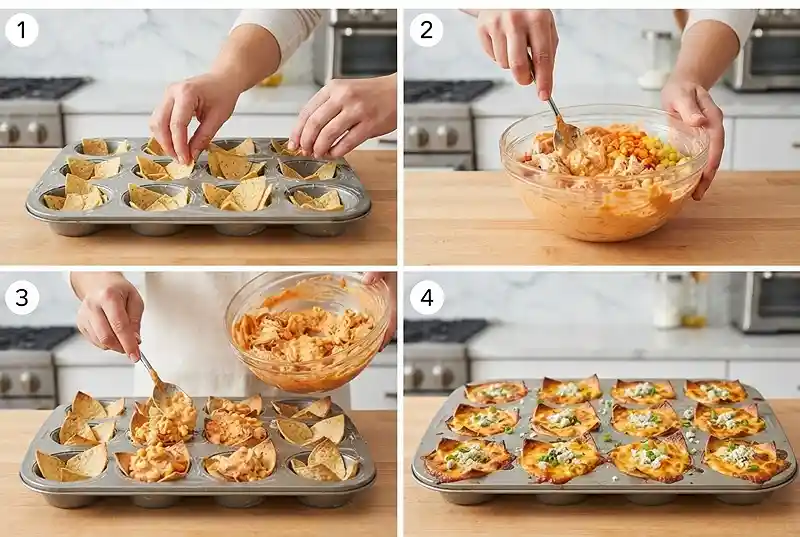 Gluten-Free Buffalo Corn Queso Cups 3 buffalo corn dip
