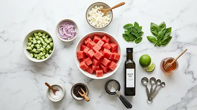 feta cheese and watermelon salad recipe​