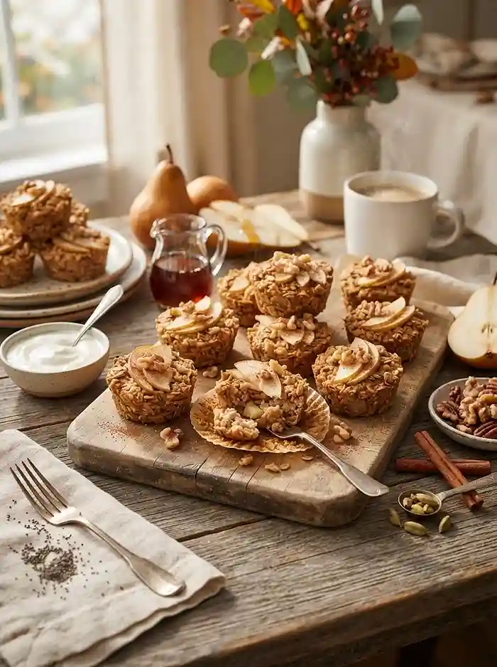 gluten-free baked oat cups