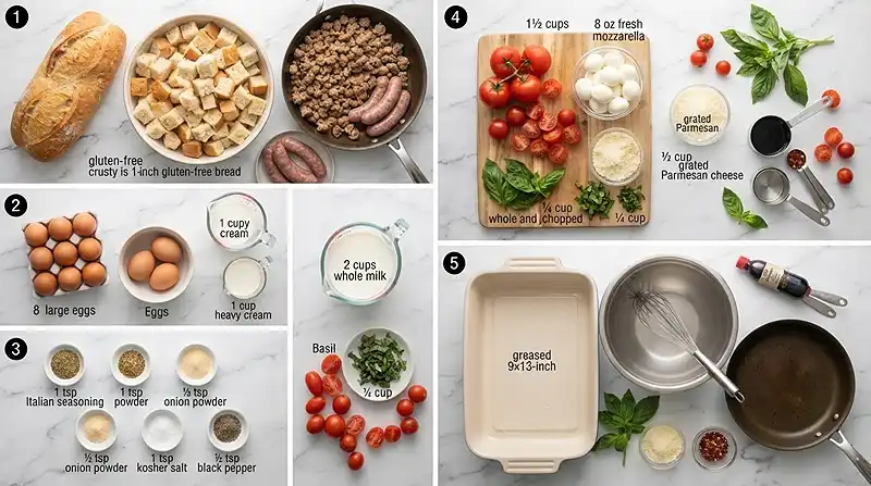gluten-free brunch strata