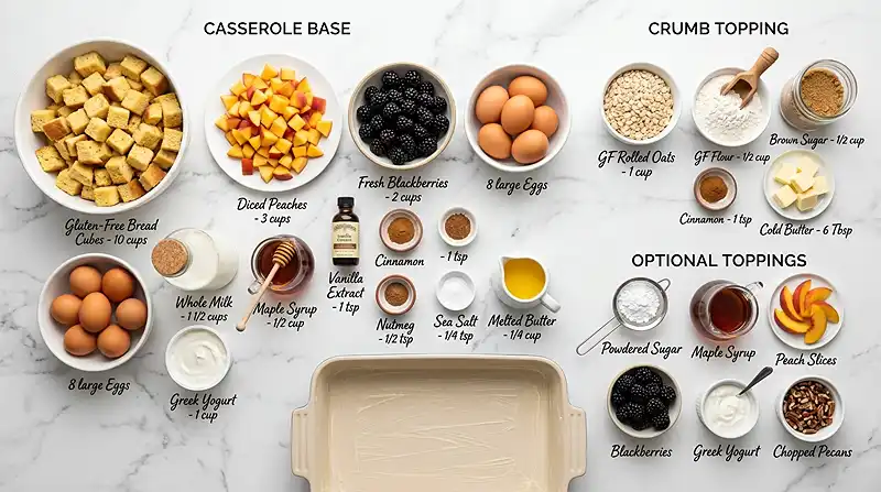 Blackberry Peach French Toast Casserole 2 gluten-free french toast casserole