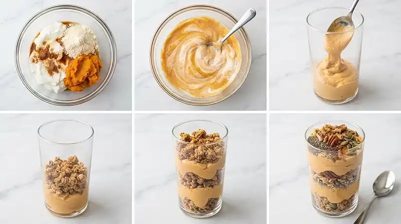 gluten-free pumpkin parfait