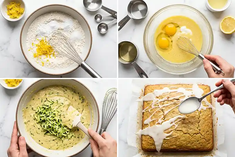 Gluten-Free Lemon Zucchini Snacking Cake 3 lemon snack cake