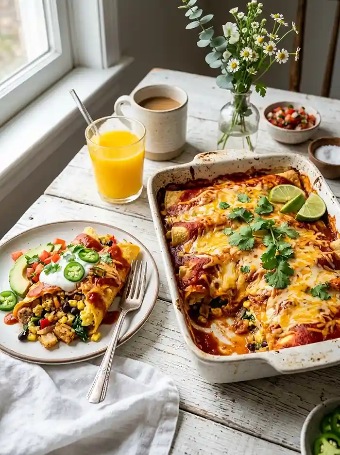 Gluten-Free Freezer Breakfast Enchiladas 4 make-ahead breakfast