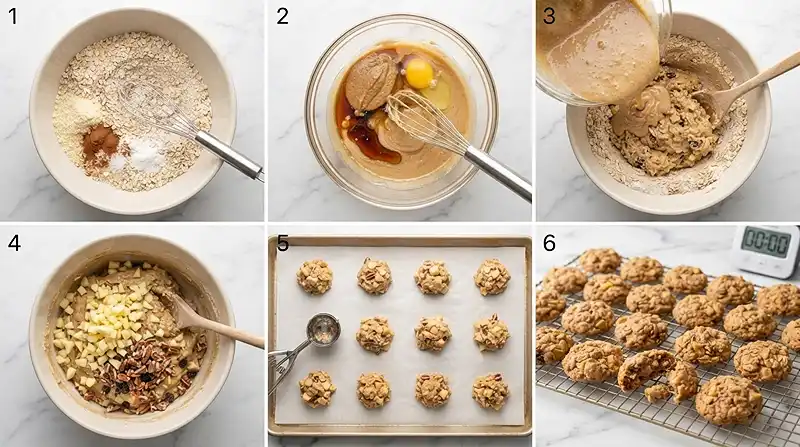 Maple Apple Breakfast Cookie Bites 3 maple apple breakfast