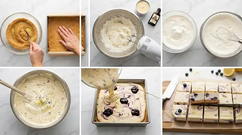 no bake summer bars
