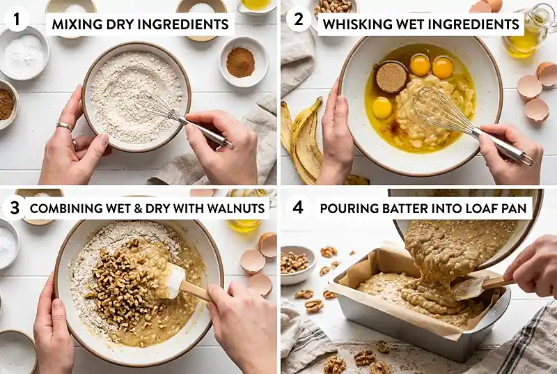 Gluten-Free Oat Flour Banana Bread 3 oat flour banana bread recipe