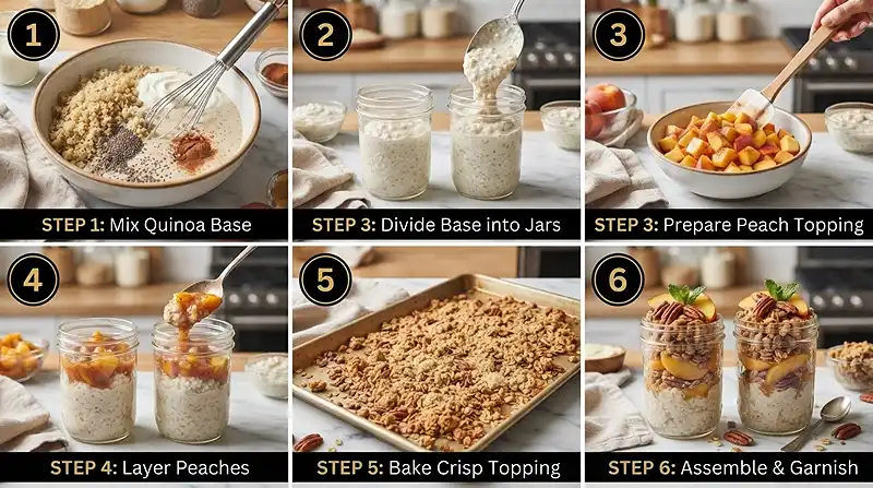 peach crisp breakfast