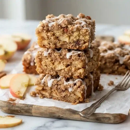 Apple Cinnamon Crumb Muffin Bars
