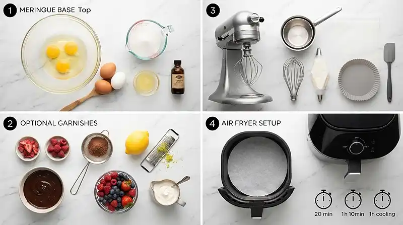 Gluten-Free Air Fryer Meringue 2 Best Gluten-Free Air Fryer Meringue Recipe