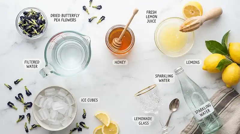 Butterfly Pea Flower Lemonade 2 Best Gluten-Free Butterfly Pea Flower Lemonade Recipe