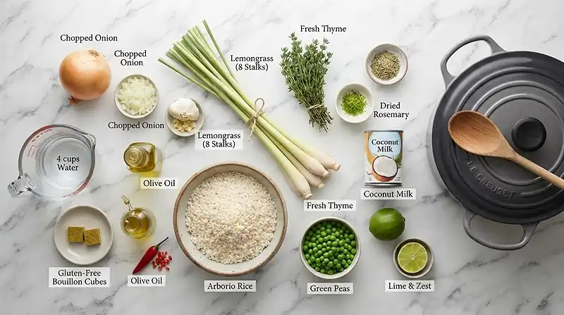 Gluten-Free Lemongrass Risotto 2 Best Gluten-Free Lemongrass Risotto Recipe